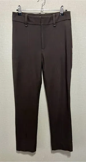 Vince Grey Straight Leg Professional Tailored Trouser Pants thumbnail 1