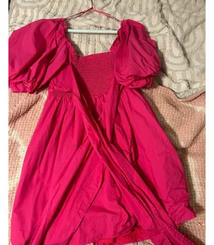 Marion Puff Sleeve Dress thumbnail 6