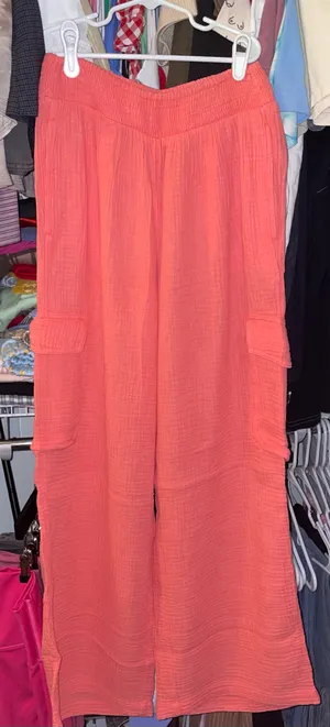 NWT Aerie High Waisted Wide Leg Pants thumbnail 4