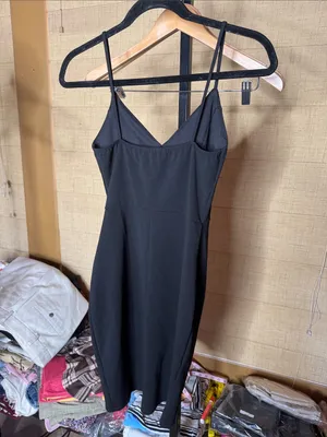 Lulus Forever Your Girl Black Bodycon Dress Size Small thumbnail 10