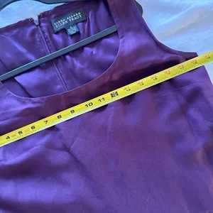 LINDA ALLARD ELLEN TRACY VINTAGE Dress Suit Sz 4 Linen Mix thumbnail 5
