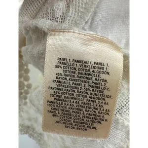 Vanessa Virginia Anthropologie White Lace Patchwork Boho Blouse XS Cottagecore thumbnail 8
