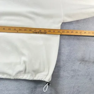 Free People FP Movement Win Me Over Fleece Hoodie‎ White US Small S Oversized thumbnail 9