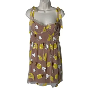 For Love & Lemons Fruitpunch Sequin‎ Mini Dress Size M thumbnail 4
