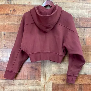 Lululemon Thick Fleece Scuba cropped zip hoodie thumbnail 3