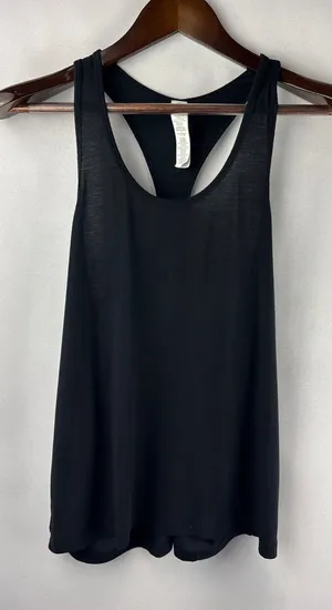 Women’s Alo Medium Black Racerback Sports Tank thumbnail 1