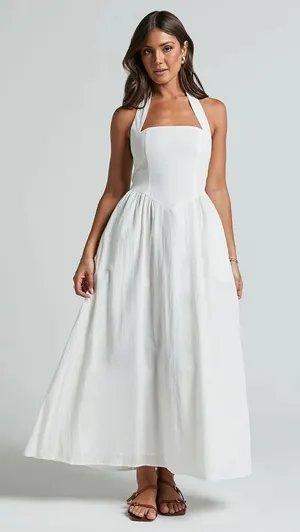 BillyJ Daniella Halter Neck A Line Dress thumbnail 1