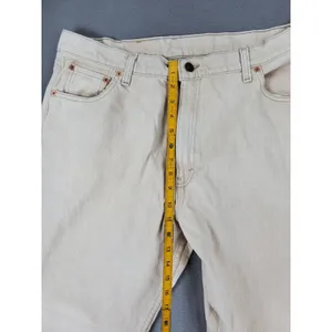 Levis 561 Relaxed Fit Jeans Women 18 M Beige Vintage 90s Made in USA Tapered Leg thumbnail 9
