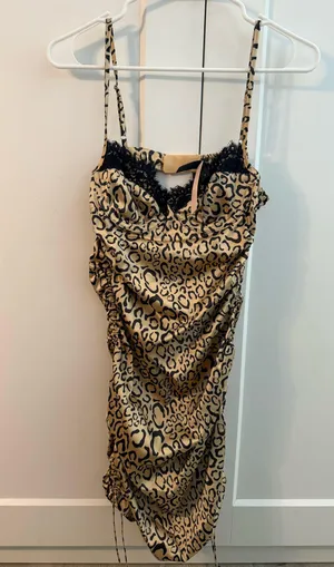 For Love & Lemons X Victorias Secret Frankie Leopard Dress thumbnail 5