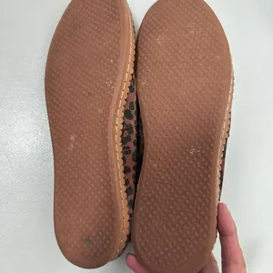 Toms Loafers Alpargata Slip On Brown Black Suede Leopard Print Flats Casual 8 thumbnail 8