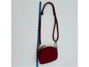 Madewell Red Italian Leather Crossbody Carabiner Bag thumbnail 11