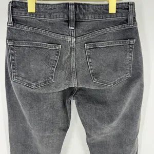 Zara Relaxed Straight Leg‎ Black Jeans Size 4 thumbnail 5