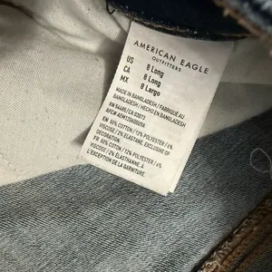 American Eagle Outfitters Dark Blue Skinny Jeggins thumbnail 4