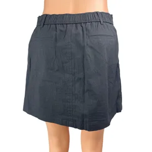 Urban Revivo Women's Black High Waist Pockets Mini Cargo Utility A-line Skirt M thumbnail 2
