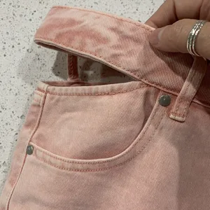 Milk It Anthro Size 30 Jeans The Ragged Priest Baby Flare Waist Cut Out Pink NEW thumbnail 6