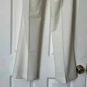 Miss Me White Trousers w/Shell Sequin Belt - Size L - NWT thumbnail 6