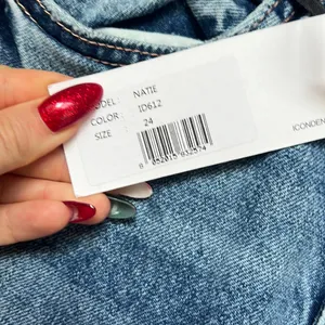 Icon Denim Natie Jean Blue Size 24 thumbnail 3
