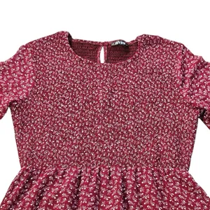 BTFBM Red & White Floral Maxi Dress, Size XL thumbnail 3