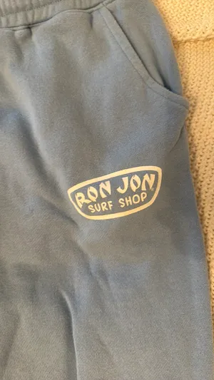 Blue Ron jon sweatpants thumbnail 2