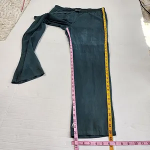 Mono B Pull-on Lightweight Pants Dark Teal Blue Tencel Cropped Size L thumbnail 8