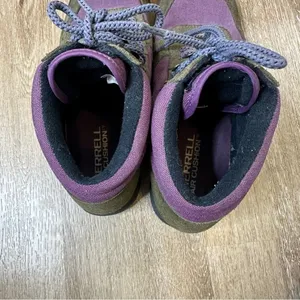 Vintage Merrell Eco Hike Boots Brown and Purple‎ 10 thumbnail 2