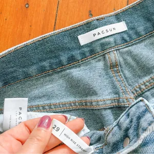 PacSun // High rise wide leg distressed jeans thumbnail 2