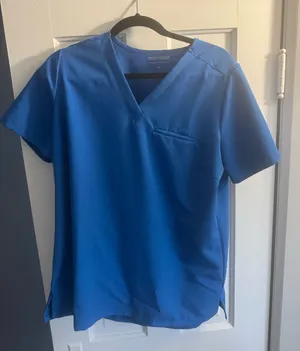 Maternity scrub top mandala thumbnail 1