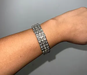 Swarovski Touchstone Crystal By Tribeca Stretch Bracelet thumbnail 1