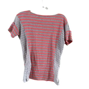 Miss Me Peach Gray Blouse Medium thumbnail 3