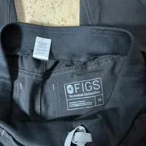 FIGS Technical Collection‎ Black Scrub Jogger Pants XS TW2021 Drawstring Medical thumbnail 3