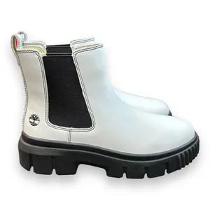 Women's‎ Timberland Greyfield Chelsea White Full Grain Pull on Boot TBOA5U4TL77 thumbnail 4