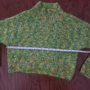 Free People Women's Stardust Pullover Lemon Lime Green Combo S thumbnail 8