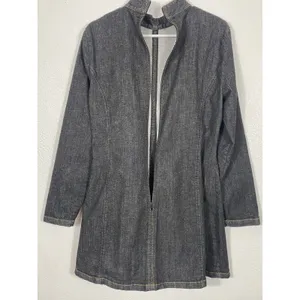 Zara Black Long-Sleeve Mini Dress with High Neck Size XL 97% Cotton thumbnail 6
