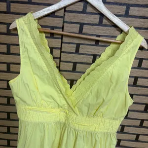 Gap‎ Yellow Tunic Tank Top Size 12 thumbnail 3
