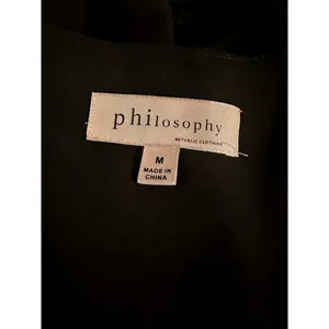 Philosophy Black Short Sleeve Top Medium thumbnail 2