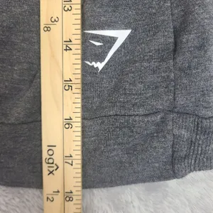 Gymshark Solace sz Sm Womens Gray Cropped Long‎ Sleeve Athletic Pullover Sweater thumbnail 6