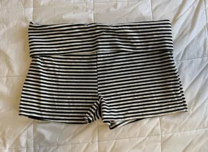 Amazon Stripe fold over micro short thumbnail 1