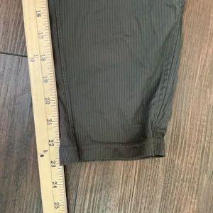 Lululemon Studio Pant Gray Textured Jogger Drawstring Size 4 Athleisure Utility thumbnail 6