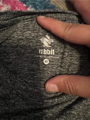 Rabbit xS grey long sleeve Gray thumbnail 7