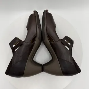 Merrell Evera Bracken Mary Jane Brown Open Toe Pump‎ Heels US Women's Size 6 thumbnail 5