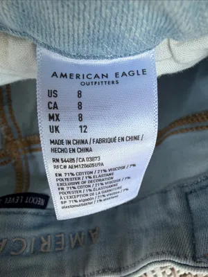 American Eagle Outfitters Light Blue Denim Cutoff Shorts thumbnail 2
