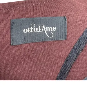 Ottod'Ame Cocoa Sheath Dress Pencil V-Neck Short Sleeve‎ Brown Size US 4 thumbnail 14
