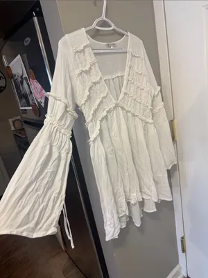 LISA ROBERTSON | Boho Mini Dress / Tunic ✨ STUNNING BOHO WESTERN FIND! ✨ thumbnail 5