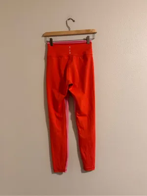 WILO Red Leggings with Pink Side Panels thumbnail 3