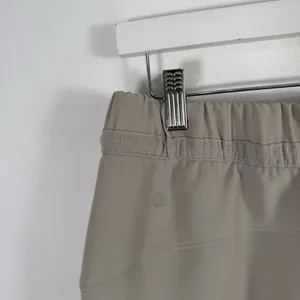 Lululemon Relaxed Mid Rise Cargo Pants Raw Linen Travel Gorpcore Utility Women 4 thumbnail 8