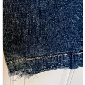 Hint Jeans Women's Wide Waist Band Wide Leg Back Legs Frayed‎ Size 11 thumbnail 4