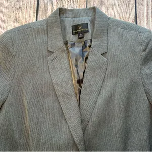 Worthington Blazer Jacket Women’s Size XL Gray Lined Career Office‎ Business thumbnail 5