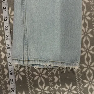 Abercrombie & Fitch The 90's Straight Ultra High Rise 28/6 Short‎ Minimalist thumbnail 10