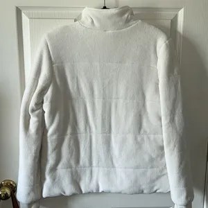 Z Supply Women’s Corduroy Puffer Jacket in Champagne‎ Mist Size Large thumbnail 9