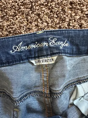 American Eagle Jeans Sz 14 Skinny Super Stretch thumbnail 3